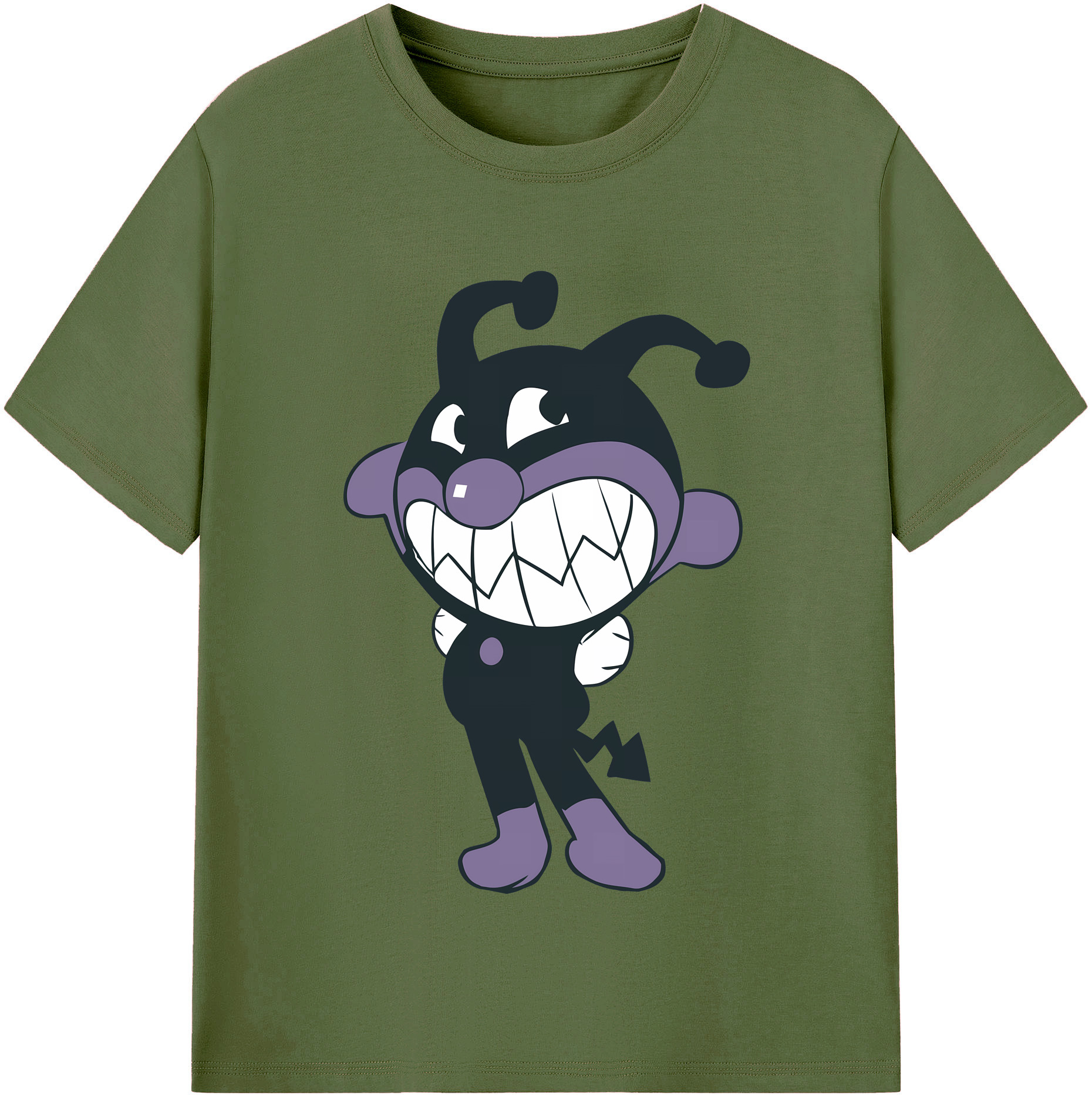 （画像用） アンパンマン Anpanman 綿100％半袖Tシャツ（フロントプリント）